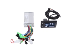 Kit De Controlador Para Bicicleta Eléctrica Con Pantalla Lcd, 250w 350w, Conversión De 24v A 48v Para Patinete Eléctrico.