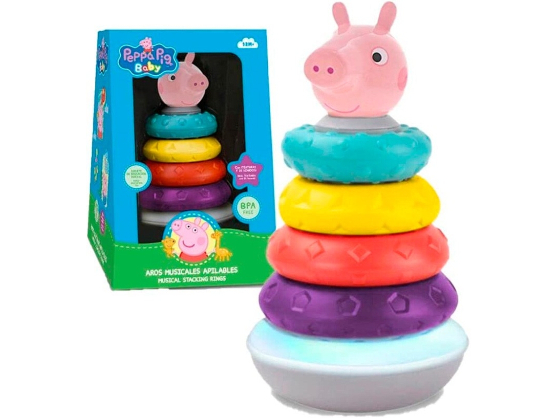 Peppa Pig Aros Apilables C/Sonidos