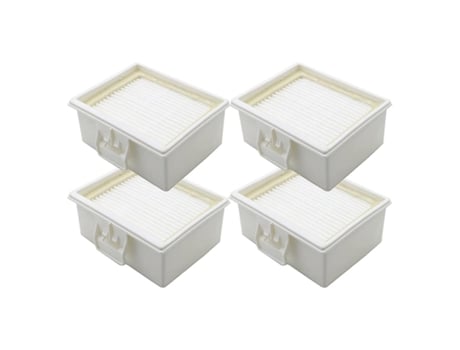 Pacote com 4 filtros hepa para aspirador de pó bosch gl-10 gl-40 bgl32235