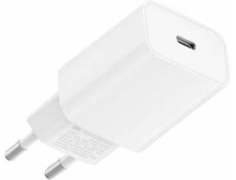 Cargador XIAOMI Mi Fast Charger (20W - USB-C - Blanco)