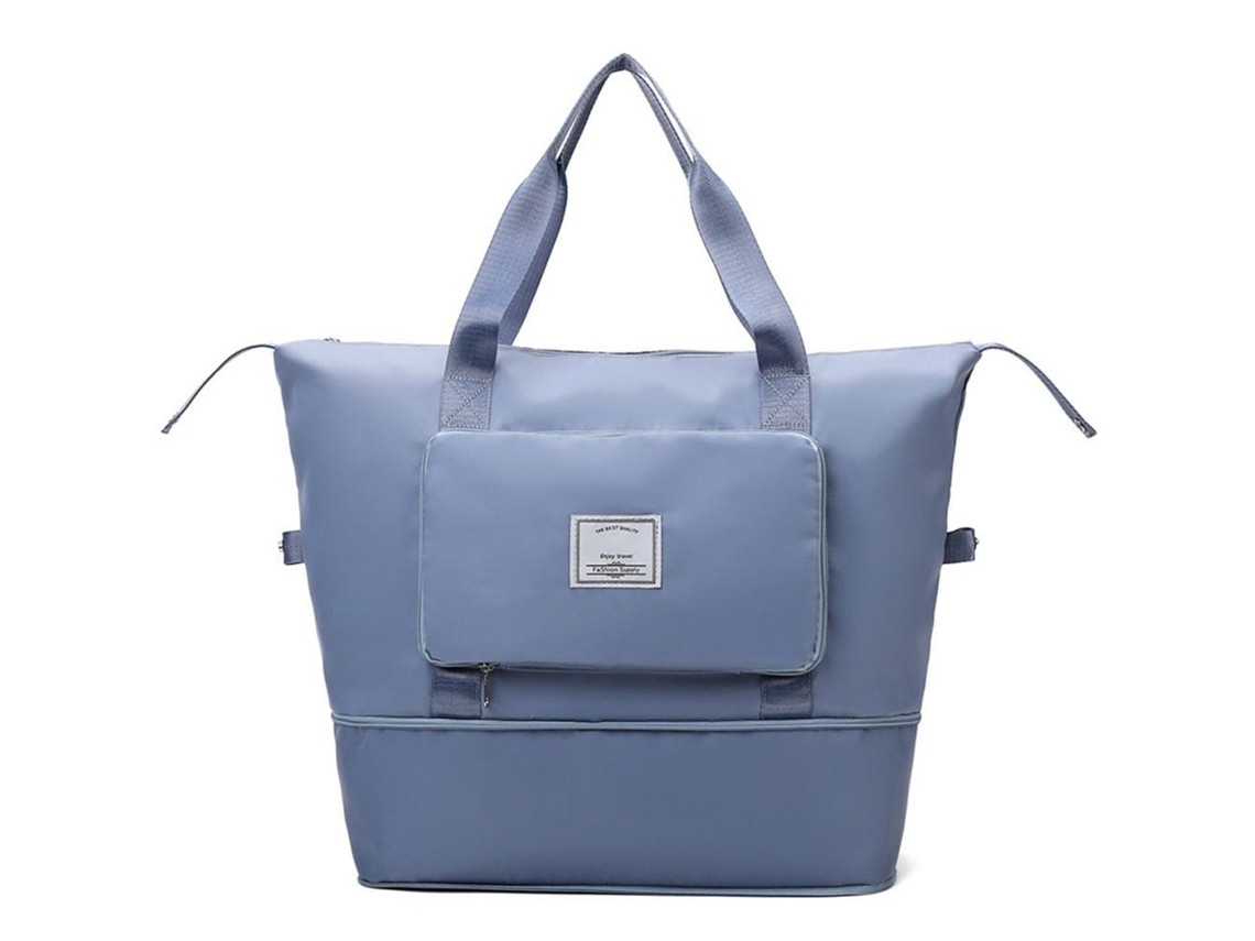 Bolsa de viaje plegable de gran capacidad, impermeable, Oxford, para compras, gimnasio, deportes, equipaje de mano, maleta plegable