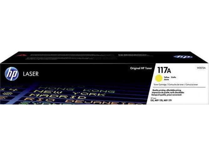 Tóner HP LaserJet 117A Amarillo