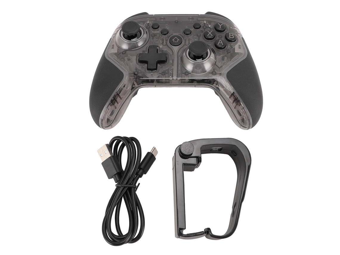 Controlador Inalámbrico Para Juegos Con Iluminación Rgb Y 15 Horas De Tiempo De Juego Para Switch Pc Bluetooth