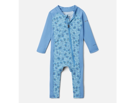 Macacão Uv Manga Longa Sandy Shores Ii Azul 18-24 Monthscolumbia