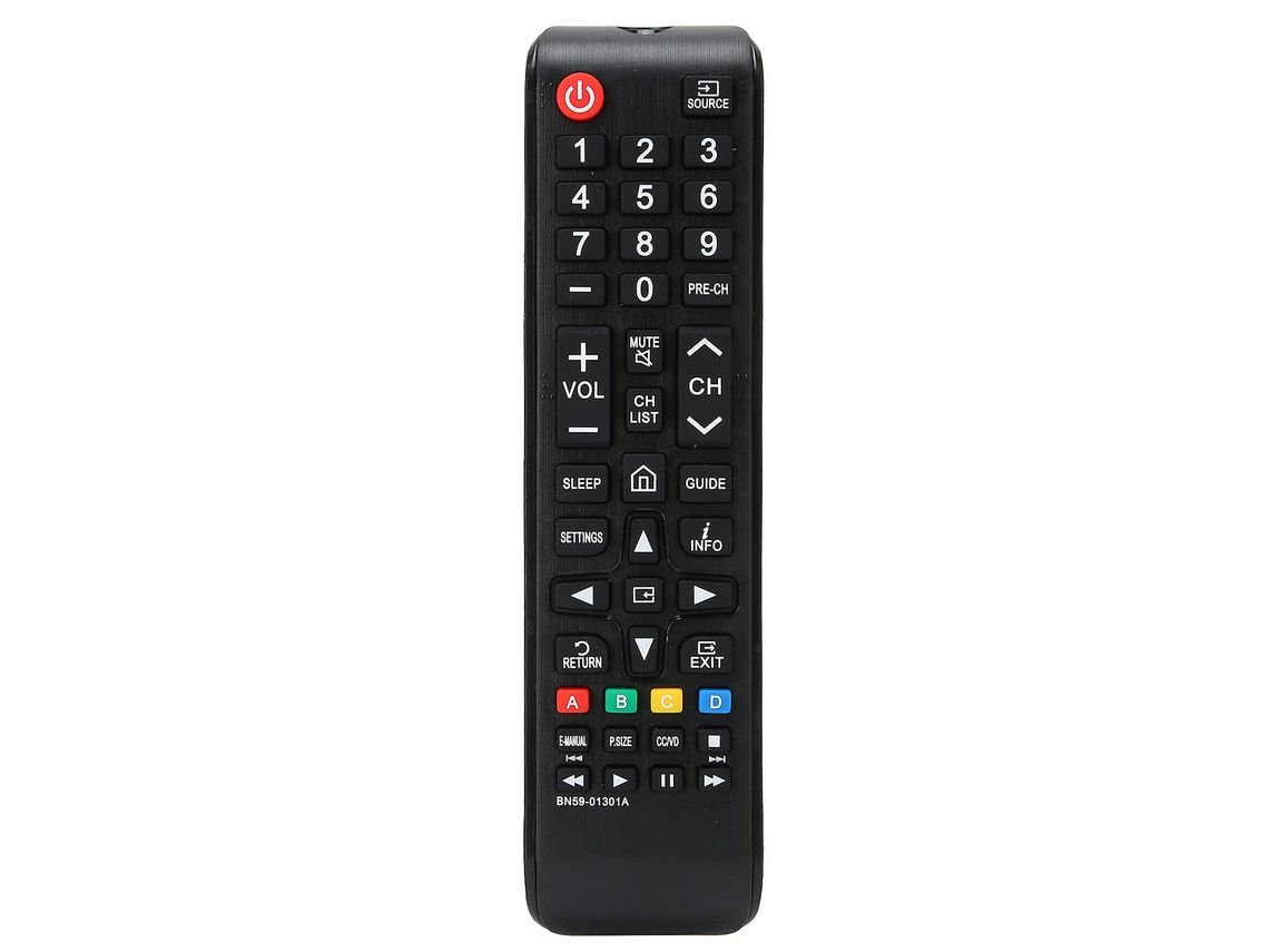 Compatível Com O Controle Remoto De Televisão Samsung Bn59-01301a (versão Em Inglês).