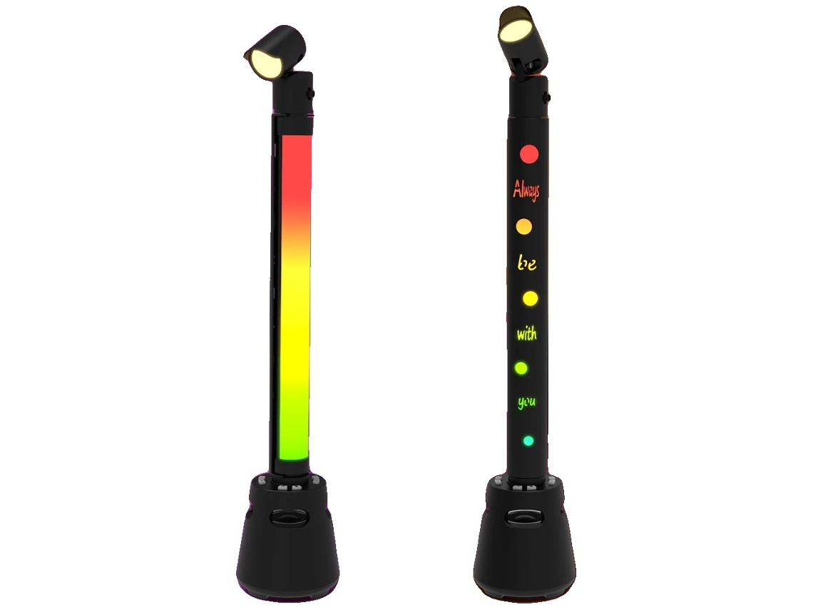 Lámpara RGB para eSports, sincronización con música, iluminación LED versátil, paquete de 2, RGB