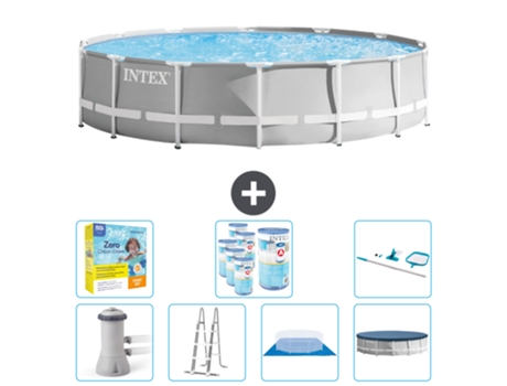 Piscina Tubular INTEX 26720GN-CB52 (12706 L - 427x107cm)