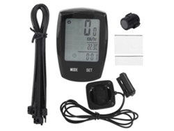 Ciclocomputador Con Pantalla Táctica Iluminada, Negro, Velocímetro Para Bicicleta, Accesorio De Ciclismo, Con Cable.