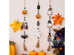 Decoración de fiesta de Halloween Colgante Hogar Fantasma Festival Bruja Enano Chennnls