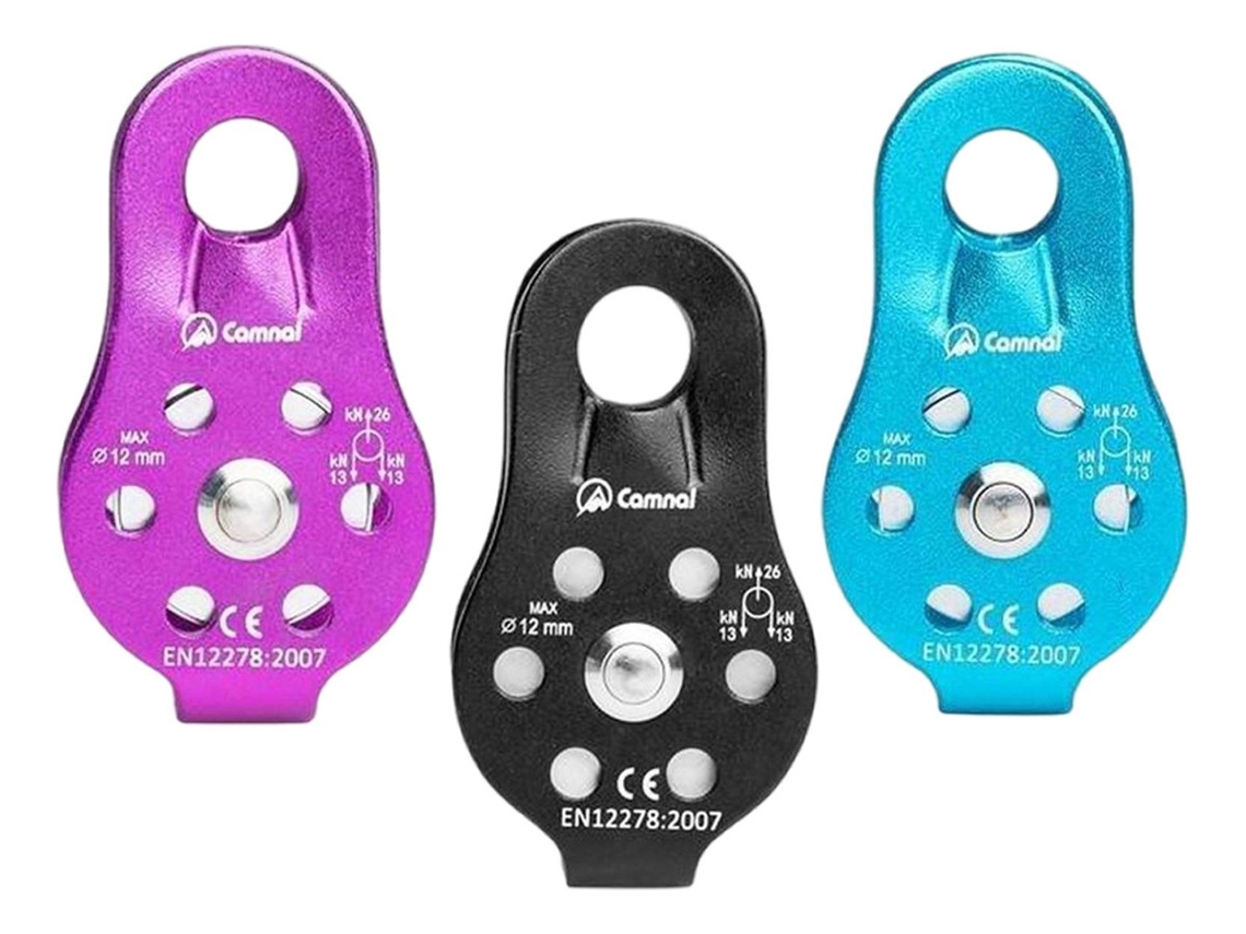 3x Polea De Escalada Con Rodamiento De Bolas Pequeñas
