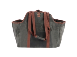 Bolsa De Transporte De Madera De Lona Impermeable Con Revestimiento De Cera, Bolsa De Mano Para Exteriores