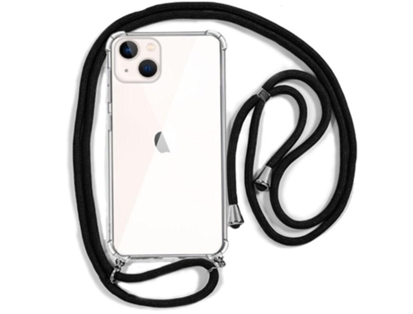 Funda COOL para iPhone 13 Mini cordón Negro