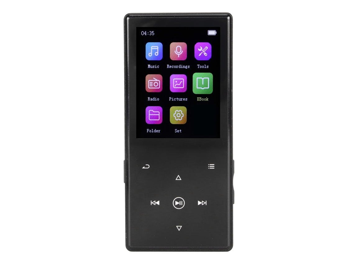 Reproductor MP3/MP4 Bluetooth Yizhood Mp01 1.8 pulgadas 32 g (negro)