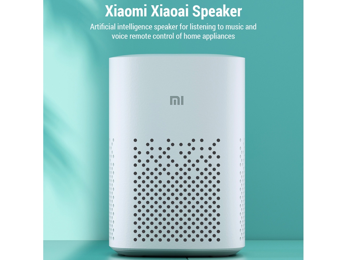Xiaomi Xiaoai Speaker Com Bt, Alarme Inteligente, Controle De Voz, Qualidade De Som Alta, Modo Infantil Branco