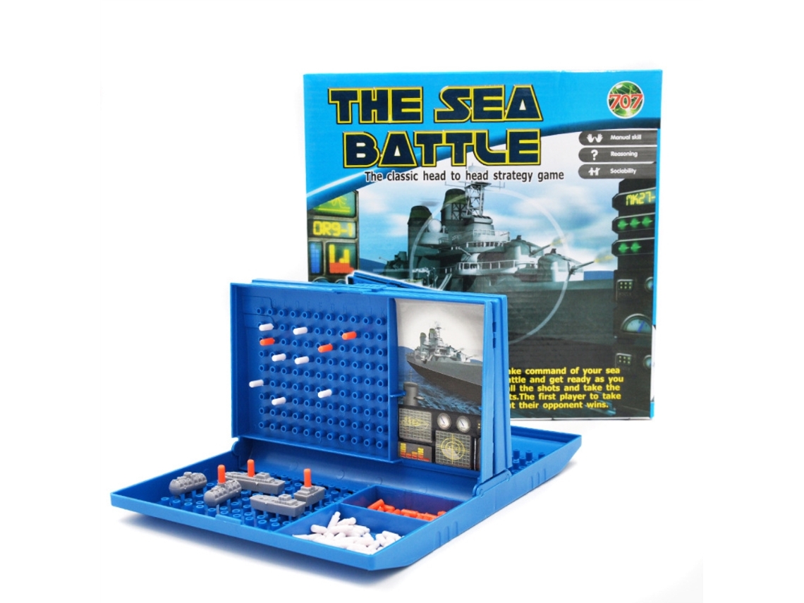 Juego De Tablero Batalla Naval Estrategia De Combate Juguete De Batalla Doble Para Niños