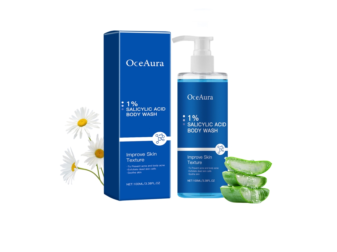 Gel de ducha con ácido salicílico para piel grasa