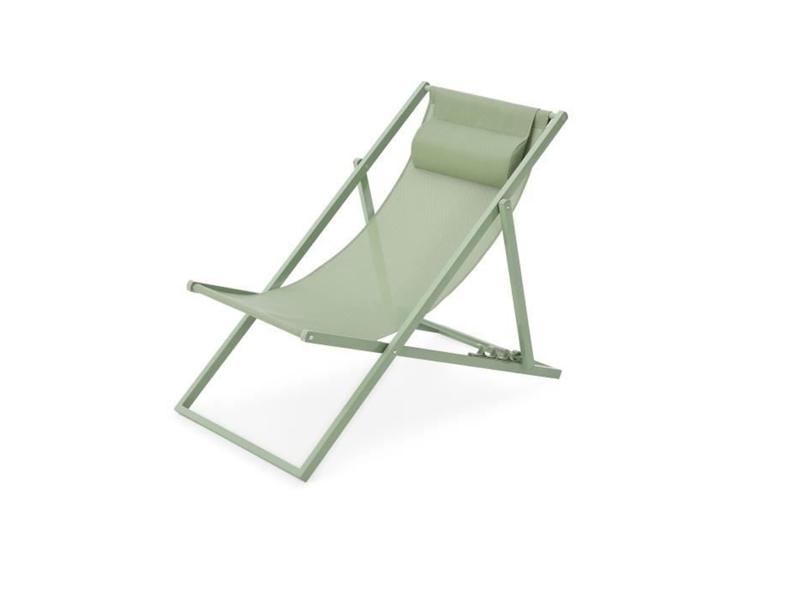 Chilienne Paros Estructura de acero L 63 XP 104 XH 85 cm Verde cacao Aucune