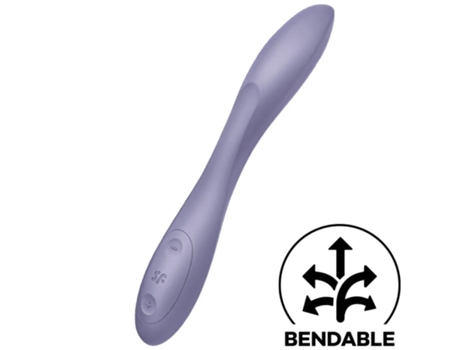 Estimulador SATISFYER G-Spot Flex 3 Multivibrador Morado
