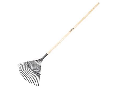 Escoba Recogedora de hojas BELLOTA con mango (38x42cm)