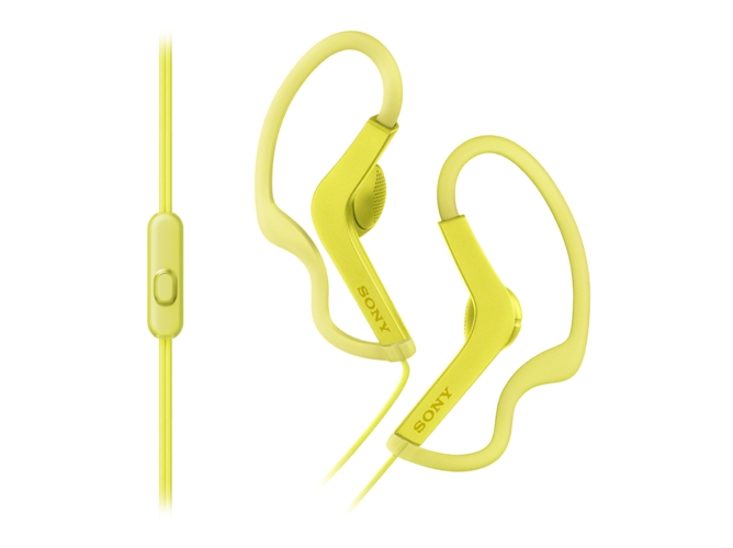 Auriculares con Cable SONY Mdras210Ap (In Ear - Micrófono - Amarillo)