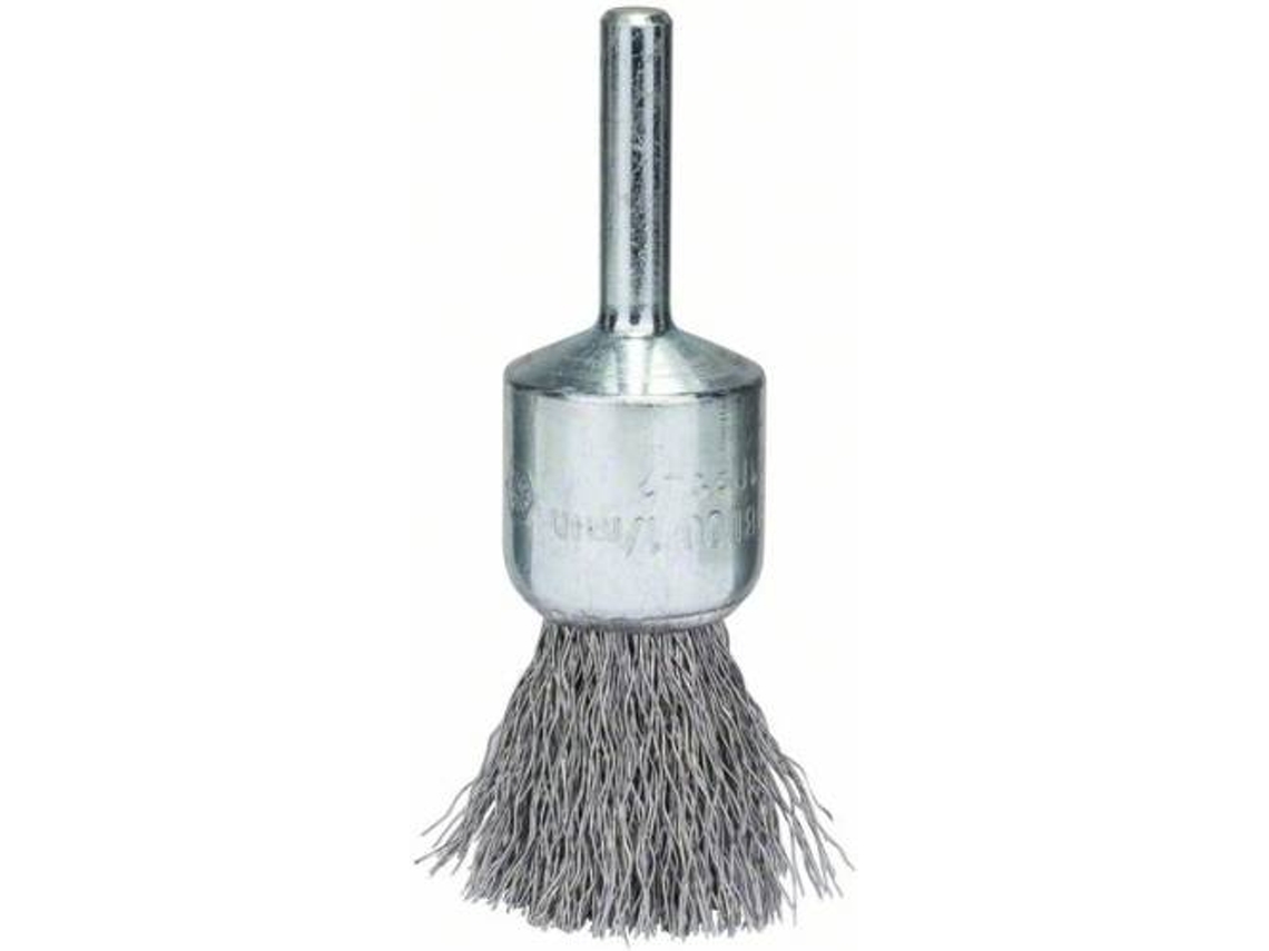 Cepillo de Discos BOSCH en Forma de Pincel para Taladros - Alambre Ondulado - 25 mm