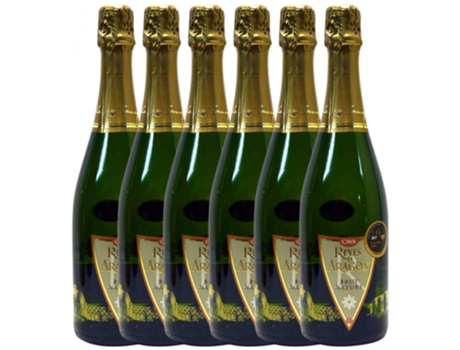 Espumante LANGA Langa Reyes De Aragón Brut Nature Cava (0.75 L - 6 unidades)