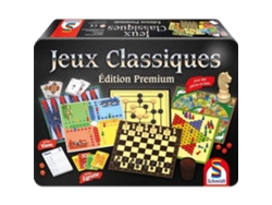 Caja de juegos clásicos Edición Premium Juego de mesa Schmidt Spiele Caja de metal