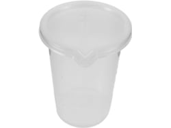 Cabo Ergonômico Para Maior Conforto: Os Copos Medidores De Plástico Possuem Um Cabo Resistente,