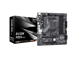 Placa base B450M Pro4 R2.0 (AM4) Micro ATX ASROCK