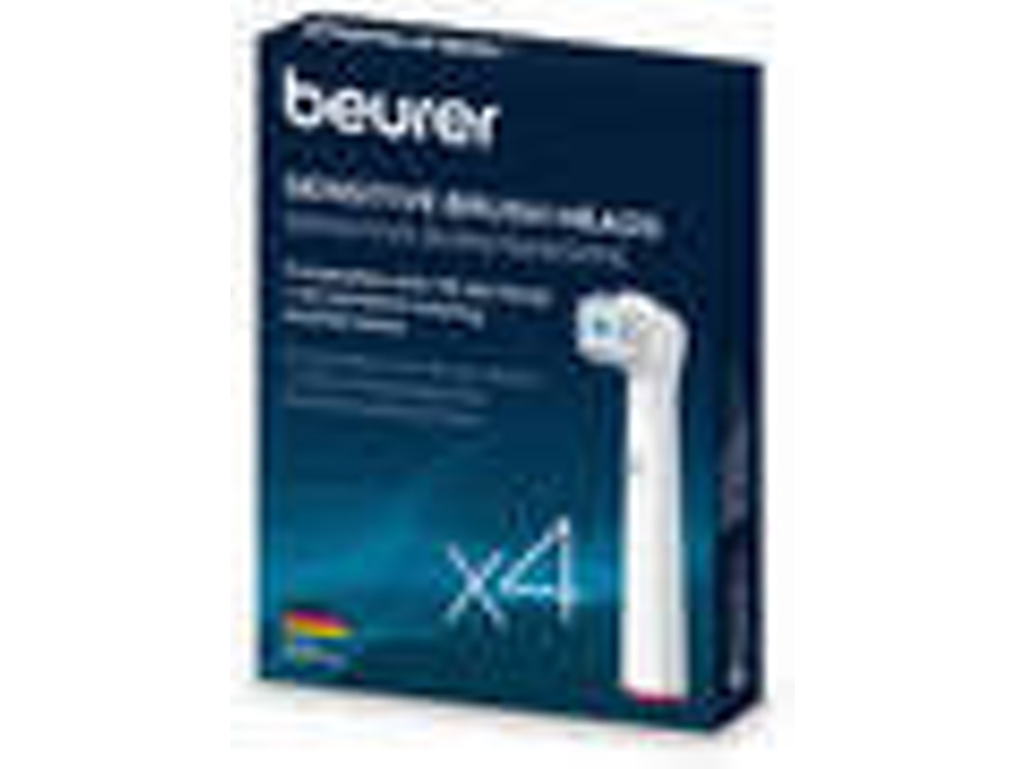 Recambio Cepillo Eléctrico BEURER 10158 Sensitive (4 Unidades)
