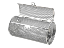 Cesta Giratoria De Acero Inoxidable Para Horno Freidora De Aire Con Parrilla Giratoria De 360°.