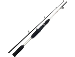 Caña De Pescar Carbono 2 Secciones Para Spinning Y Casting, 1,5 M/1,8 M, Peso Del Cebo: 3-21 G, 1,8 M