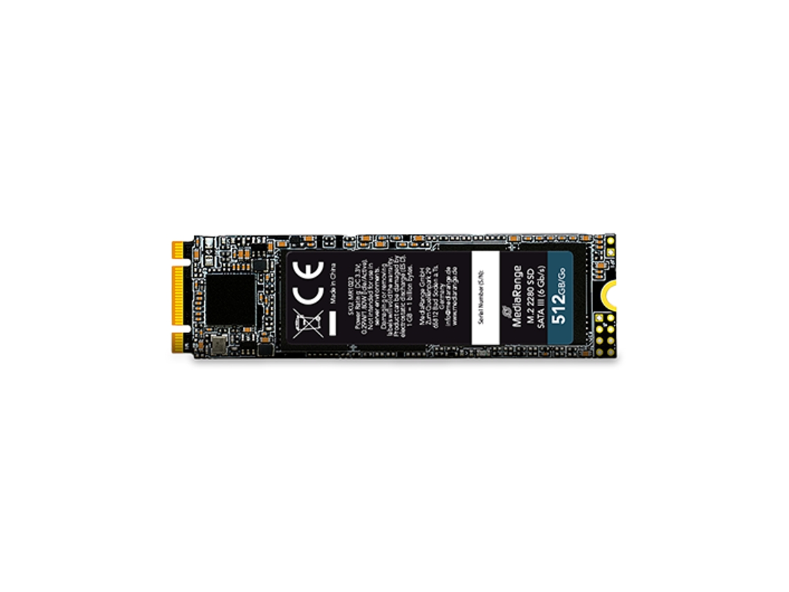 Disco duro SSD Mediarange de 2,5" y 512 GB SATA3