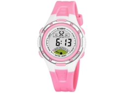 Reloj Digital Deportivo Impermeable Para Niñas Synoke Con Alarma Y Cronómetro Led Rosa