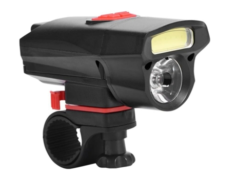 Luz LED para bicicleta, súper brillante, resistente al agua, para bicicleta, luz LED delantera, luces de seguridad para bicicleta, lámpara LED (bla...