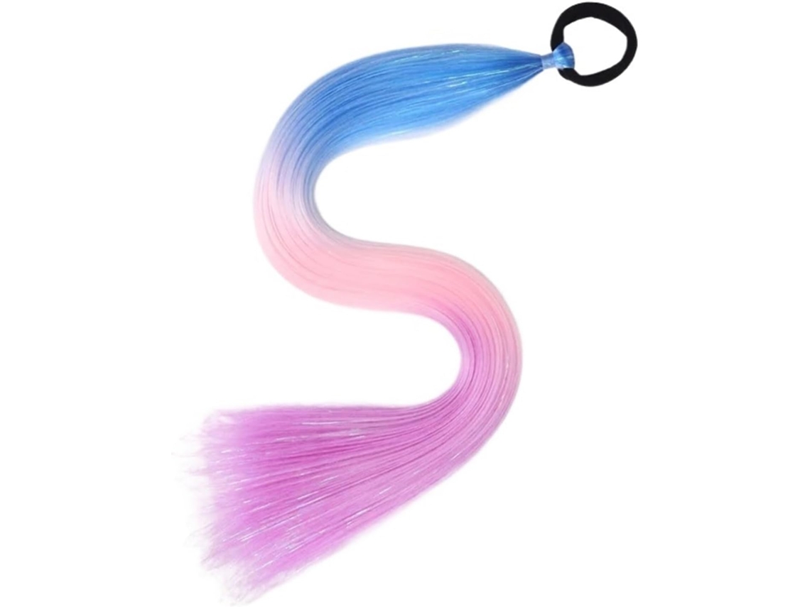 Extensiones de cabello SFUSHOS con moño y coleta