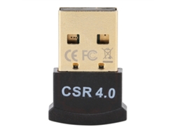 Adaptador Bluetooth 4.0 Usb Mini Receptor Transmissão Suporta Múltiplos Idiomas Plug And Play