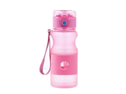 2026-23206-botella Deportiva Transparente Anti-fugas 420ml Para Deporte Outdoor Viaje Niños Adultos