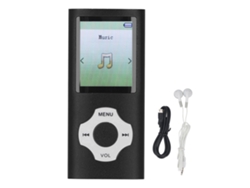 Reprodutor Mp3 Mp4 32gb Tela 1.8 Polegadas Portátil Hifi Gravador De Voz Suporta Até 128gb