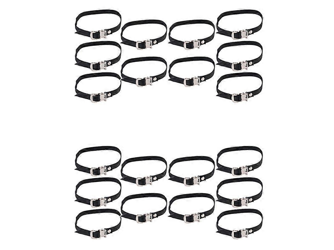 20 correas para dedos de bicicleta de carretera de 50 cm para competición