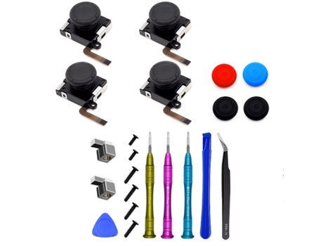 Kit de reparo de peças de reposição para Nintendo Switch/Lite 22 partes