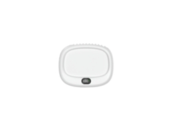 Ventilador portátil ultraligero Digitallab, indicador de batería restante, recargable, silencioso (blanco)