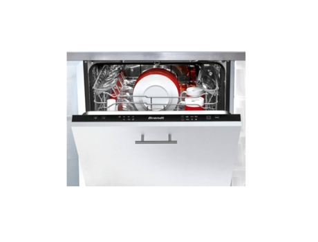 Lavavajillas Integrable BRANDT BDJ424LB (14 Cubiertos - 59.8 cm - Panel Negro)