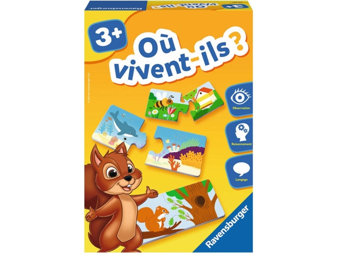 Puzzle RAVENSBURGUER 24037 (2 Piezas)