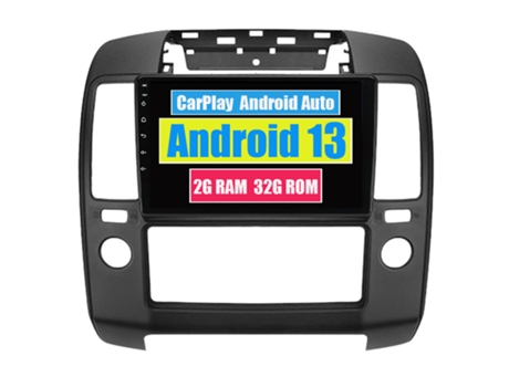 Autoradio Multimedia ROVERONE para Nissan Navara 3 D40 2004 - 2010 CarPlay Android Coche Radio Bluetooth Navegación