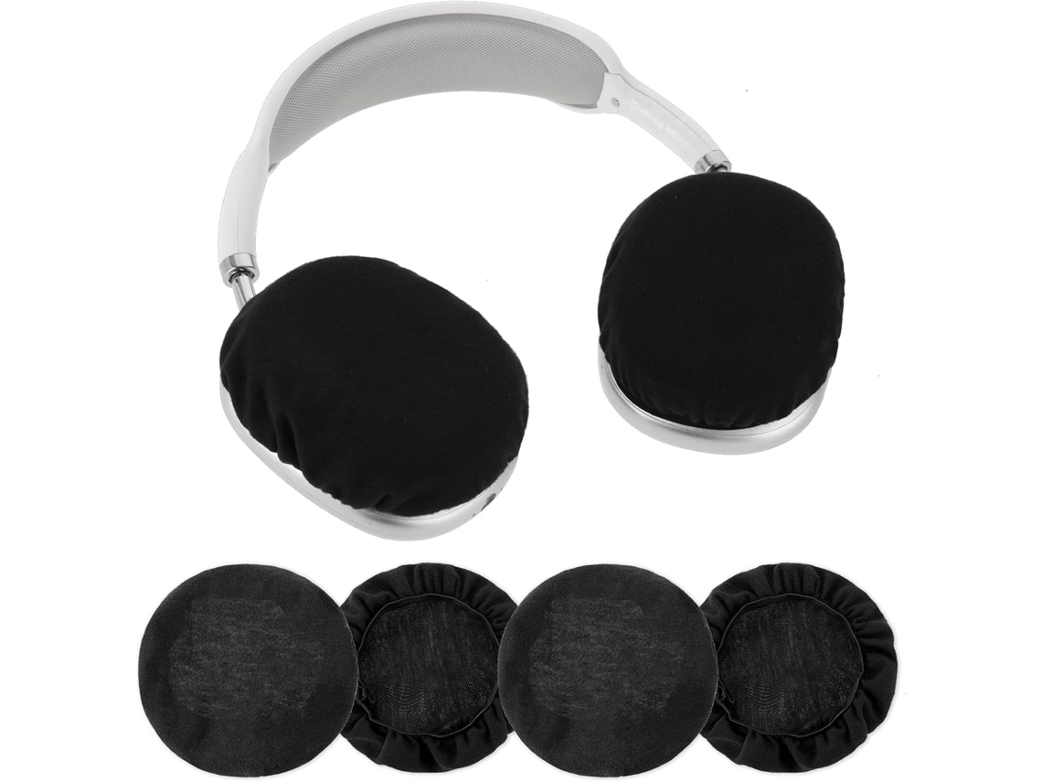 2 Pares Fundas Auriculares Elásticas Lavables 9-11cm, Para Deporte/juegos