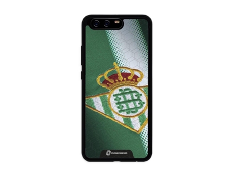 Funda Móvil Oficial Real Betis Fc para Huawei P10 PHONECASES3D Piel Sintética Negro