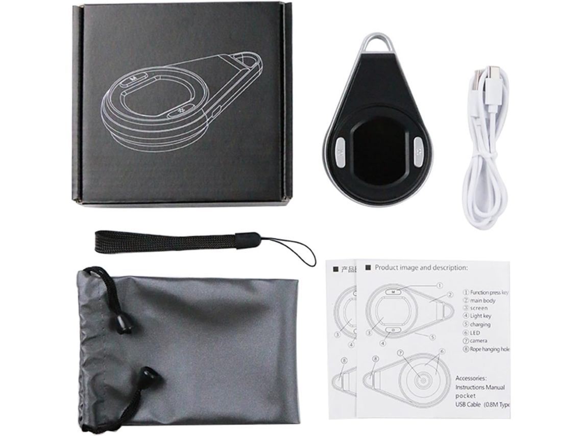 Microscopio Led De 60x-100x, Lupa Portátil Recargable Con Lente Iluminada Y Luz.
