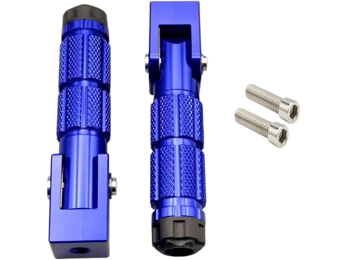 Pedal Reposapiés Plegable Universal Cnc Para Motocicleta Bicicleta