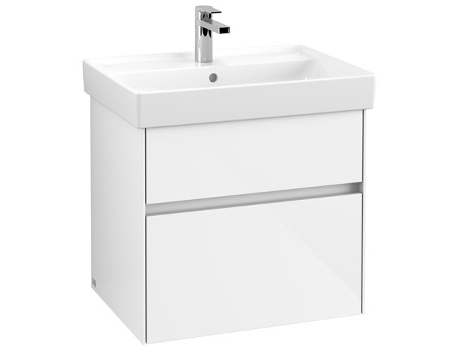 Villeroy &amp Boch Collaro tocador con iluminación 604x546x444 mm 2 cajones C009B0